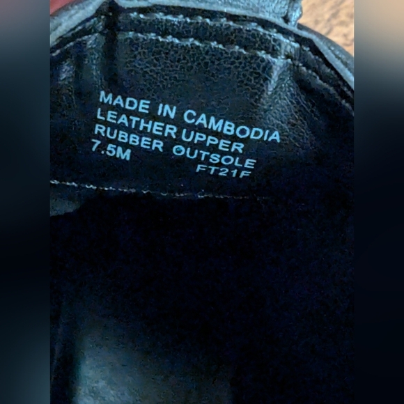 Michael Kors Dupree Leather Ankle boots Chunky black & brown Size 7 1/2 - Picture 15 of 16